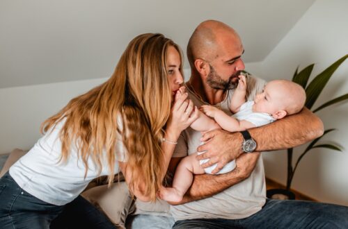 Rodzinna sesja domowa - Starogard Gdański