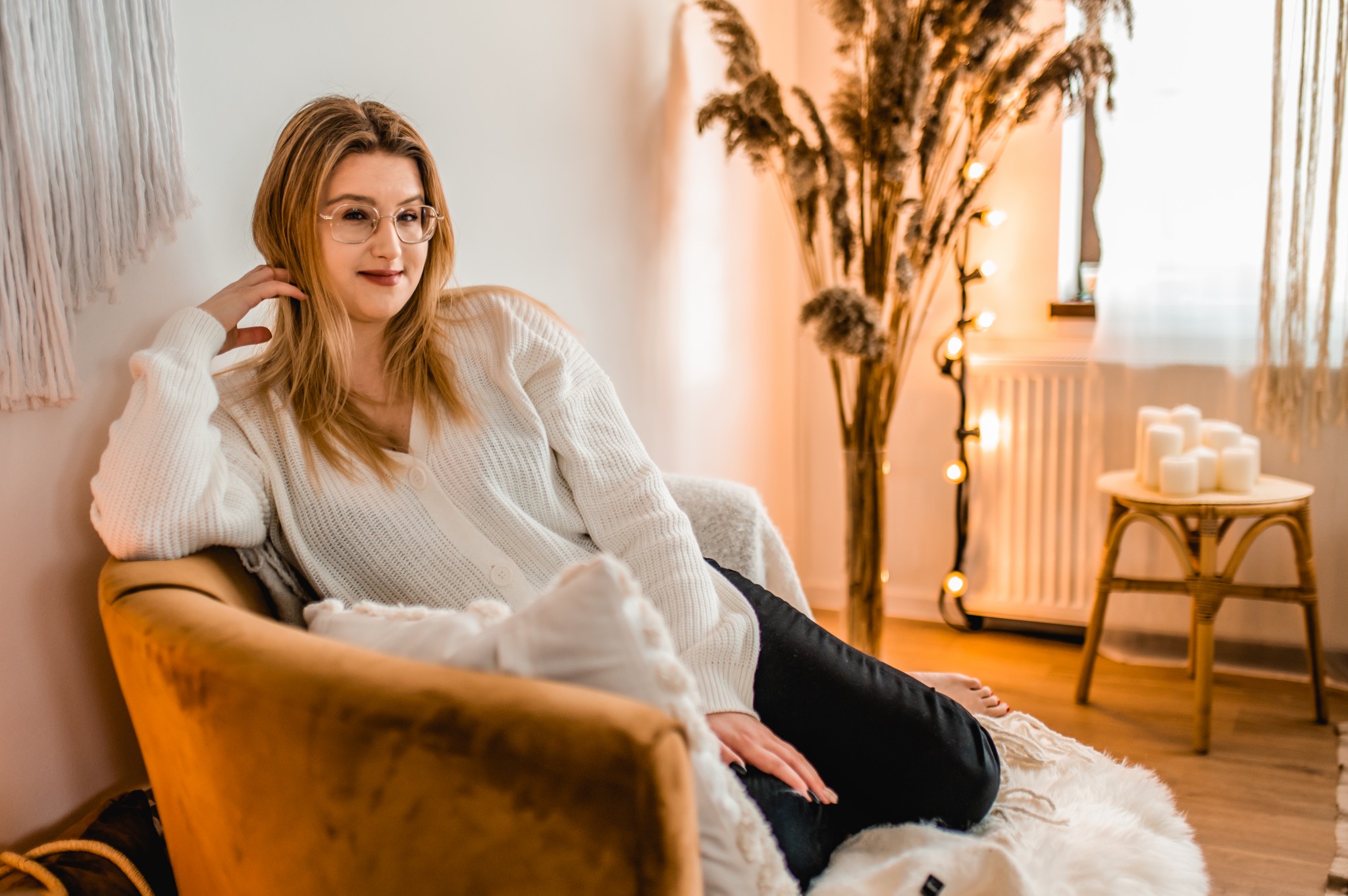 Sesja w boho studiu Agnieszka Jankowska 18 02 2023 Marta Trzcinska Fotografia 13 - Sesja kobieca - czyli trzy spotkania z Agnieszką - Starogard Gdański